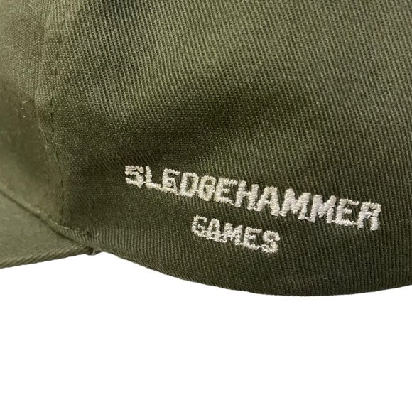 CALL OF DUTY WWII Sledgehammer Games Promotional Adjustable Baseball Cap Hat - Picture 5 of 8